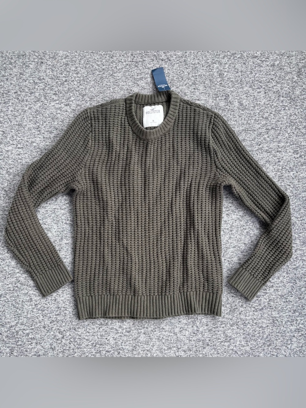 NWT Hollister Cableknit Crew Neck Sweater